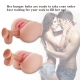 3D Realistic Vagina Anus Butt Male Masturbator for Men Masturbation