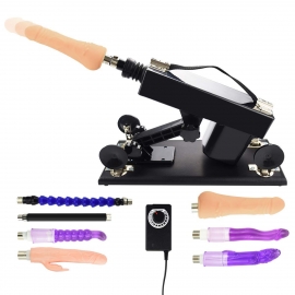 Sex Machine Sex Toy with Realistic Dildos