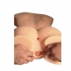 Silicona Torso muñeca de sexo con la mama Vagina Anus