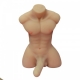 Bambole del sesso di masturbazione del pene maschio di simulazione 3D