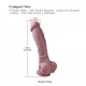 9.5 Inch Premium Silicone Dildo, Realistic Penis With Suction Cup (Large)