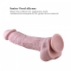 9.5 Inch Premium Silicone Dildo, Realistic Penis With Suction Cup (Large)