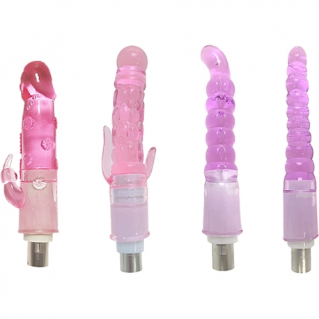 3 XLR Connector Different Size Dildo Attachment for Automatic Sex Machine
