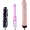 Adult Sex Toys 3XLR Connector Accessories for Sex Machine Devices