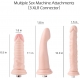 Sex Machine Sex Machine Dildo Attachment 3 Different Realistic Dildos