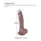 8.2 Inch Premium Silicone Dildo, Suction Cup Dong for Sex (Medium)