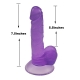 Realistic dildos - Jelly realistic dildo with suction cup