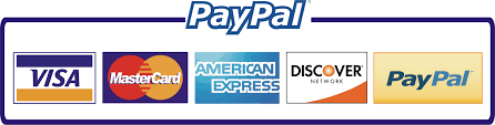 PayPal / Credit Card / Debit Card